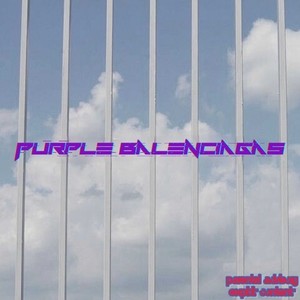 Purple balenciagas