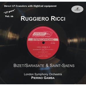 SARASATE, P. de: Carmen Fantasy / SAINT-SAËNS, C.: Havanaise / Introduction et rondo capriccioso, Op. 28 (LP Pure, Vol. 16) [Ricci] [1960]