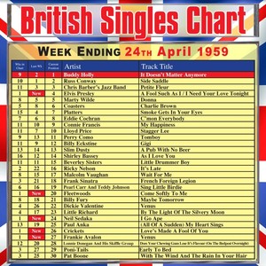 British Singles Chart - Week Ending 24 April 1959