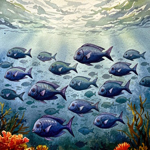 Fish In The Ocean