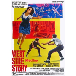 West Side Story Medley: Prologue / Jet Song / Something's Coming / Dance at the Gym / Maria / Balcony Scene / America / One Hand, One Heart / Tonight Quintet and Chorus / The Rumble / I Feel Pretty / Somewhere / Gee Officer Krupke! / A Boy Like That / Fin