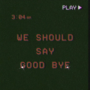 We Should Say Goodbye