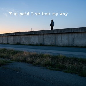 You said I’ve lost my way
