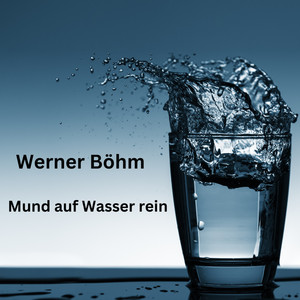 Mund weit auf Wasser rein