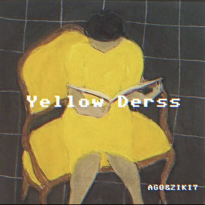 淡黄的长裙 蓬松的头发