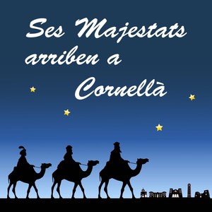 Ses Majestats arriben a Cornellà