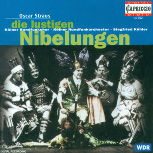 Die lustigen Nibelungen - Act III: Closing Song: Er hat verletzt Brunhilde … (Gunther, Ute, Dankwart, Volker, Giselher, Kriemhild, Hagen, Siegfried, Brunhilde, Chorus)