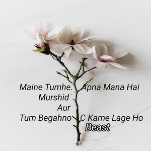 Maine Tumhe Apna Mana Hai Murshid Aur Tum Begahno C Karne Lage Ho