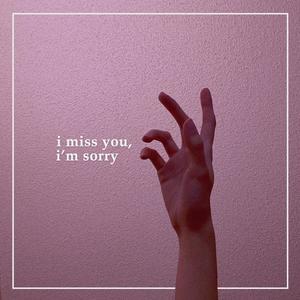 I miss you, I'm sorry