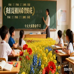 我们是祖国希望的花 (伴奏)