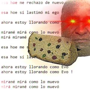 llorando como evo