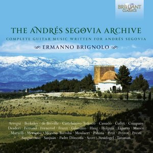 The Andres Segovia Archive (Complete Guitar Music Written for Andrés Segovia)