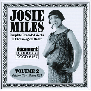 Josie Miles Vol. 2 (1924-1925)