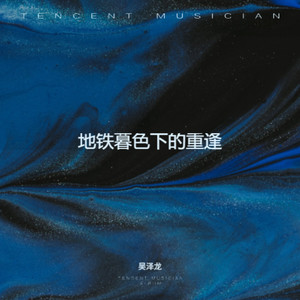 地铁暮色下的重逢