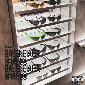 BALENCIAGA SHADES-Plave