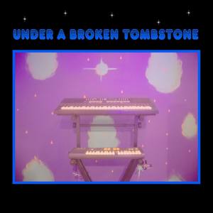 Under a broken tombstone