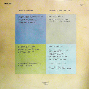 Quintet In F Minor For Piano And Strings: Allegro Non Troppo Ma Con Fuoco (黑胶版)