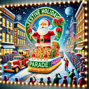 Festive Holiday Parade