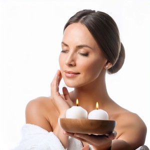 Una Suave Respiración De Comodidad