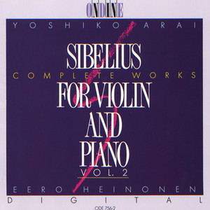 Sibelius, J.: Violin and Piano Music (Complete) , Vol. 2