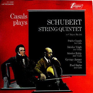 String Quintet In C Major, Op. 163, D. 956: 3. Scherzo (Presto) / Trio (Andante Sostenuto) 4. Allegretto (黑胶版)
