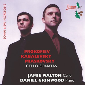 PROKOFIEV, S. / KABALEVSKY, D.B. / MYASKOVSKY, N.: Cello Sonatas (Grimwood, Walton)