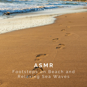 ASMR Footsteps on Beach and Relaxing Sea Waves
