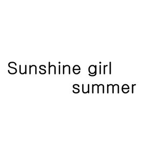 Sunshine Girl Summer