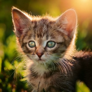 Curled Up on a Cozy Pillow