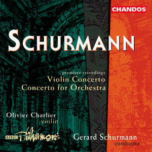 Schurmann: Violin Concerto & Concerto for Orchestra