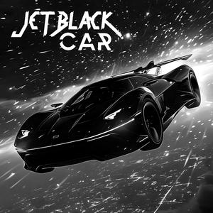 Jet Black Car