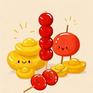 冰糖葫芦(来财)