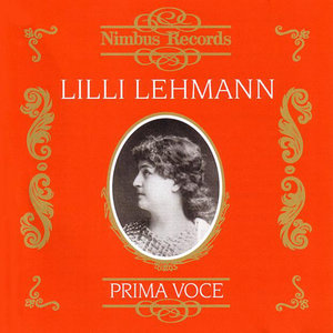 Prima Voce: Lilli Lehmann