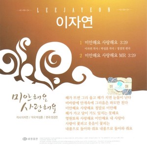 미안해요 사랑해요 (对不起我爱你)