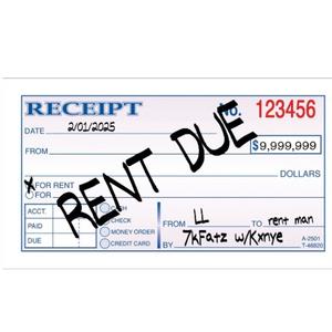 Rent Due (Explicit)