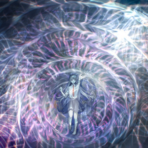 消えゆく火花と夏の空 (逐渐消失的烟花与夏日的天空)