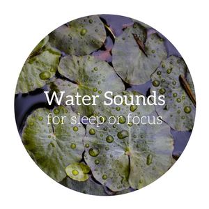 Water Sounds for Sleep or Focus: Relaxing ASMR Music with Sea Waves & Rain