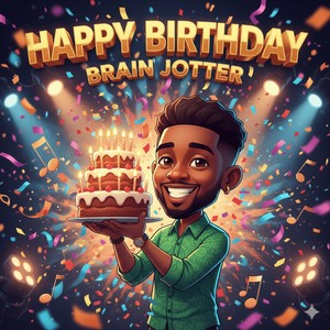 Happy birthday Brain jotter