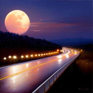 Moonlit Road