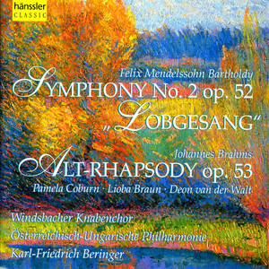 MENDELSSOHN: Symphony No. 2, Op. 52, "Lobgesang"