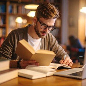 Trabajo Tranquilo Y Apacible Con Guitarra
