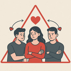 Antara dia dan aku