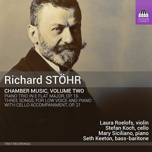 STÖHR, R.: Chamber Music, Vol. 2 - Piano Trio / 3 Songs (Keeton, L. Roelofs, S. Koch, M. Siciliano)