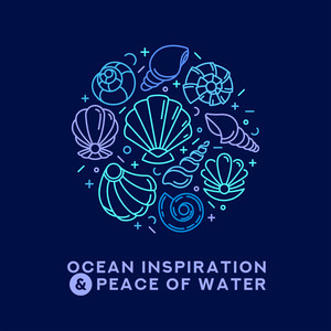 Ocean Inspiration & Peace of Water - Calm Nature Sounds for Deep Blissful Relaxation, Morning Meditation, Sleep, Spa & Yoga