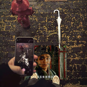 落花有意随流水