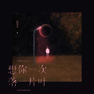 想你一次落一片叶 (伴奏)