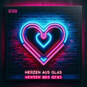 Herzen aus Glas