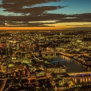 A Sunset Melody in London City