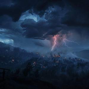 Thunder Ambience for Soothing Massage