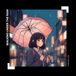 Walking under the rain